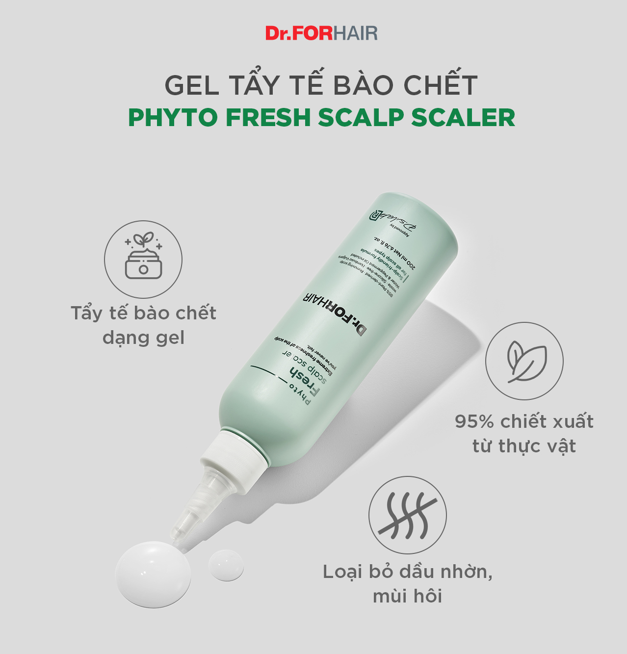 Gel tẩy tế bào chết Phyto Fresh Scalp Scaler khác gì với Folligen Sea Salt Scaler