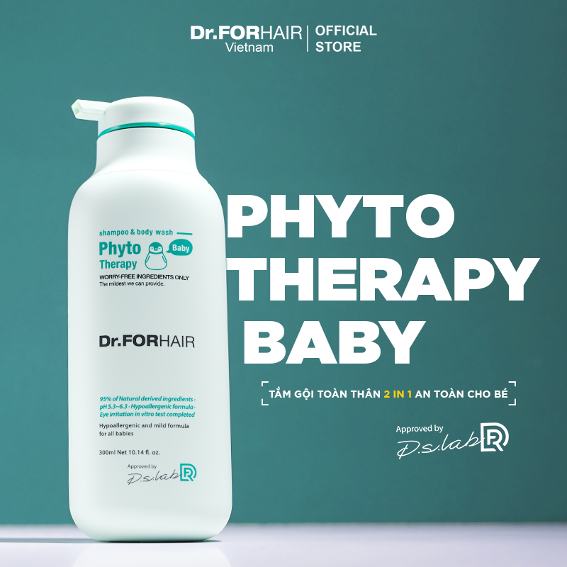 Sữa tắm gội Phyto Therapy Baby 