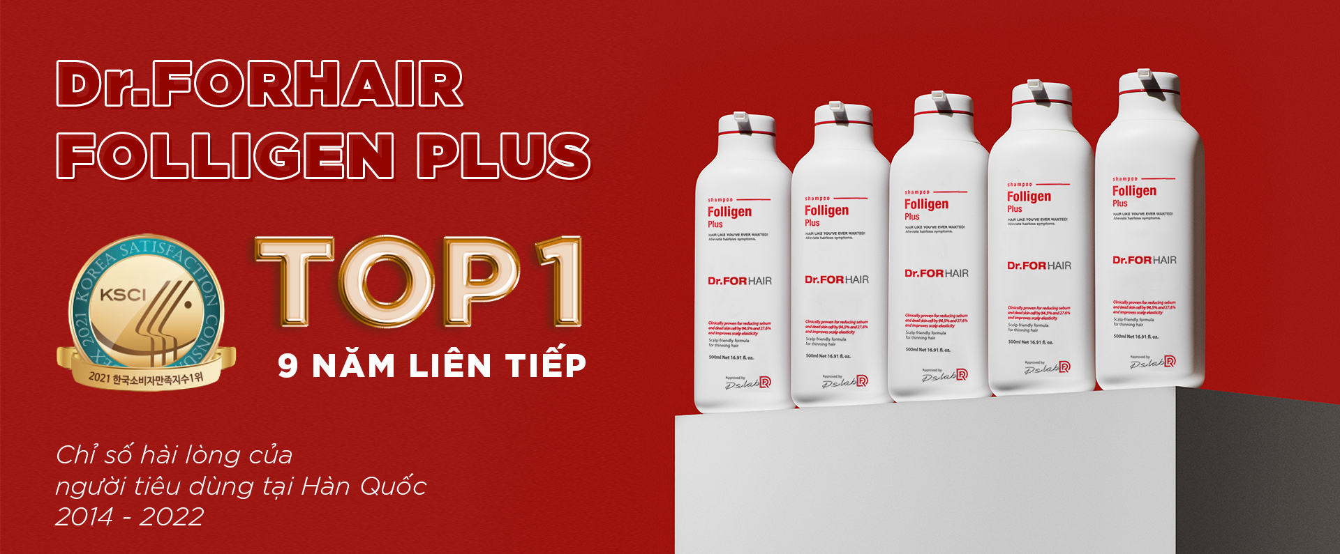 TOP 1 - 9 NĂM LIÊN TIẾP - SỰ HÀI LÒNG CỦA KHÁCH HÀNG TẠI HÀN QUỐC